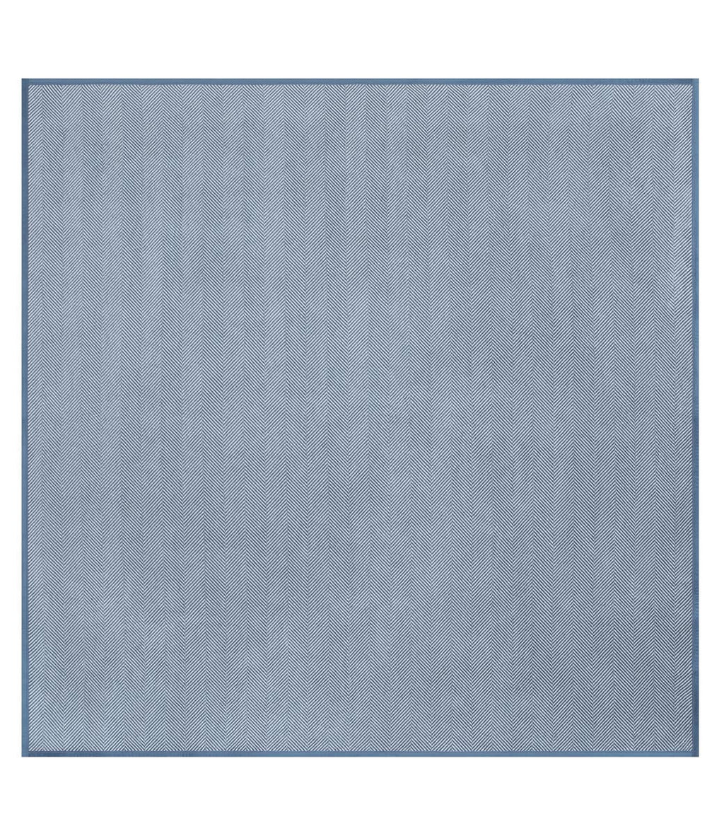 Harborview Herringbone Cornflower Blanket