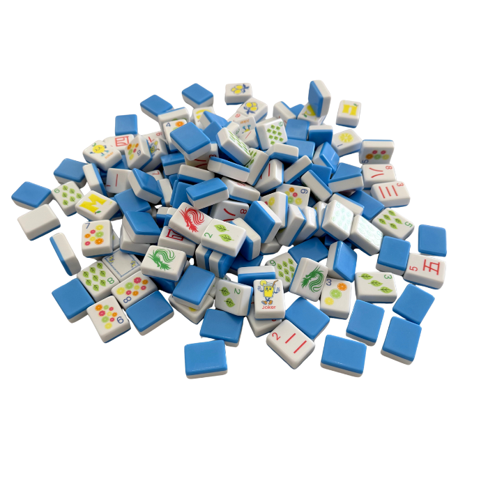 Lemon Tide American Mahjong Tile Set (160 Tiles)