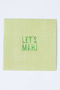 Let’s Mahj Disposable Cocktail Napkins –Mahjong Party & Game