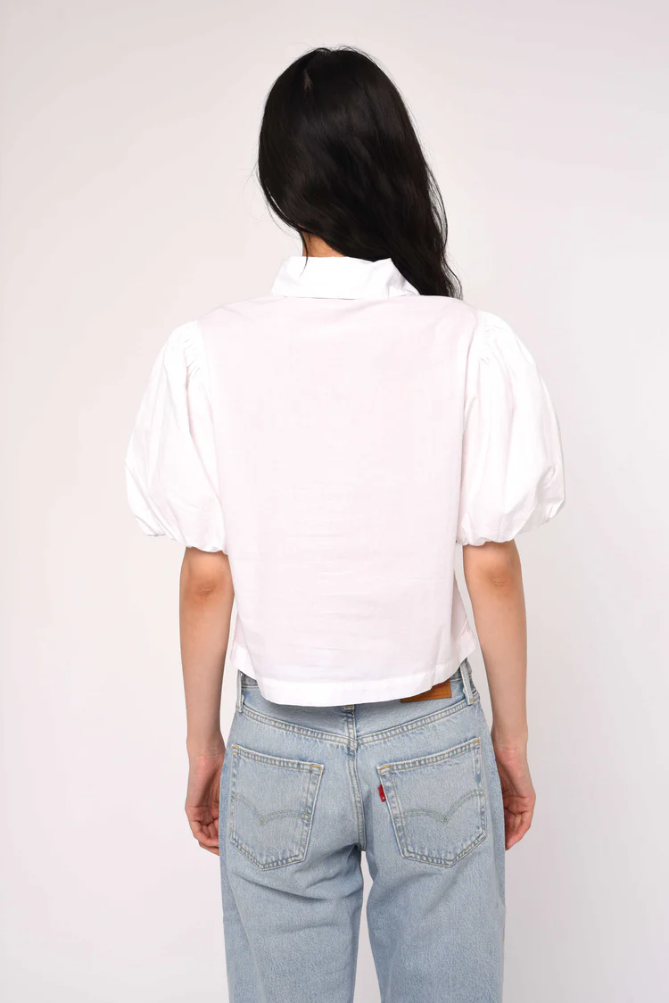Bright White Jamie Top