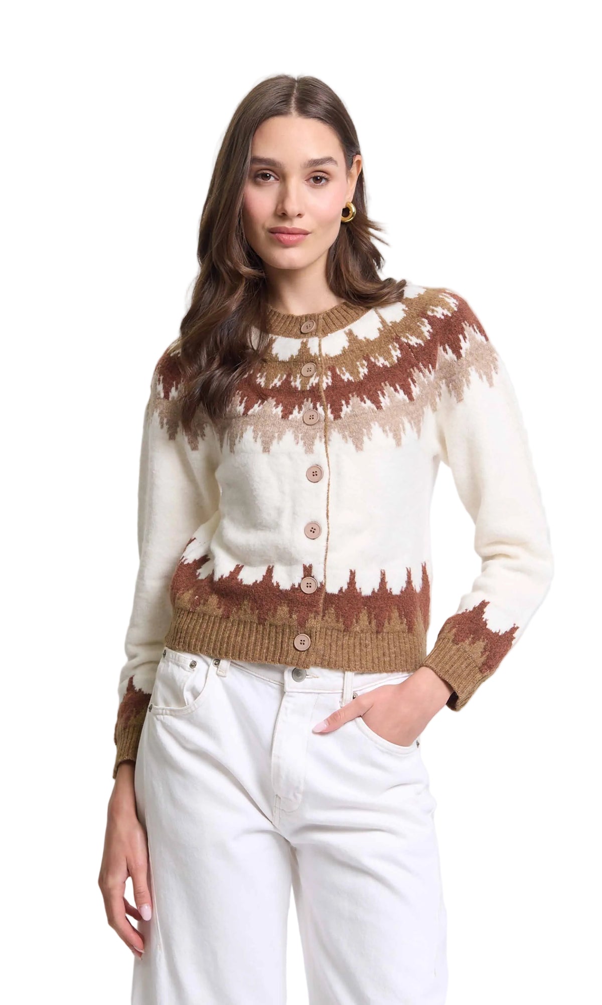 Carson Fairisle Cardigan