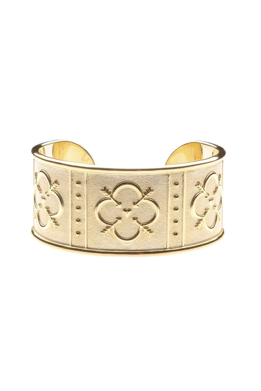 LOVE Quatrefoil Cuff