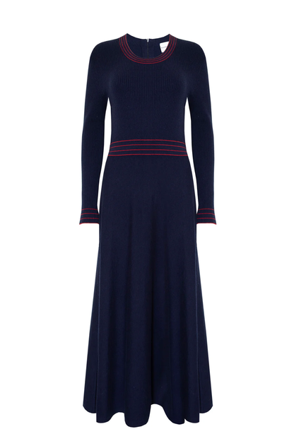 Hunter Bell Beatrice Dress - Navy