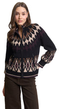 Carson Fair Isle Zip Up