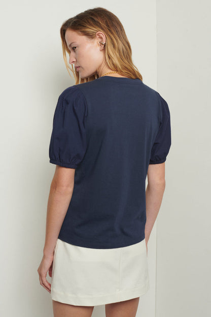 Derek Lam Eva Puff Sleeve T-shirt