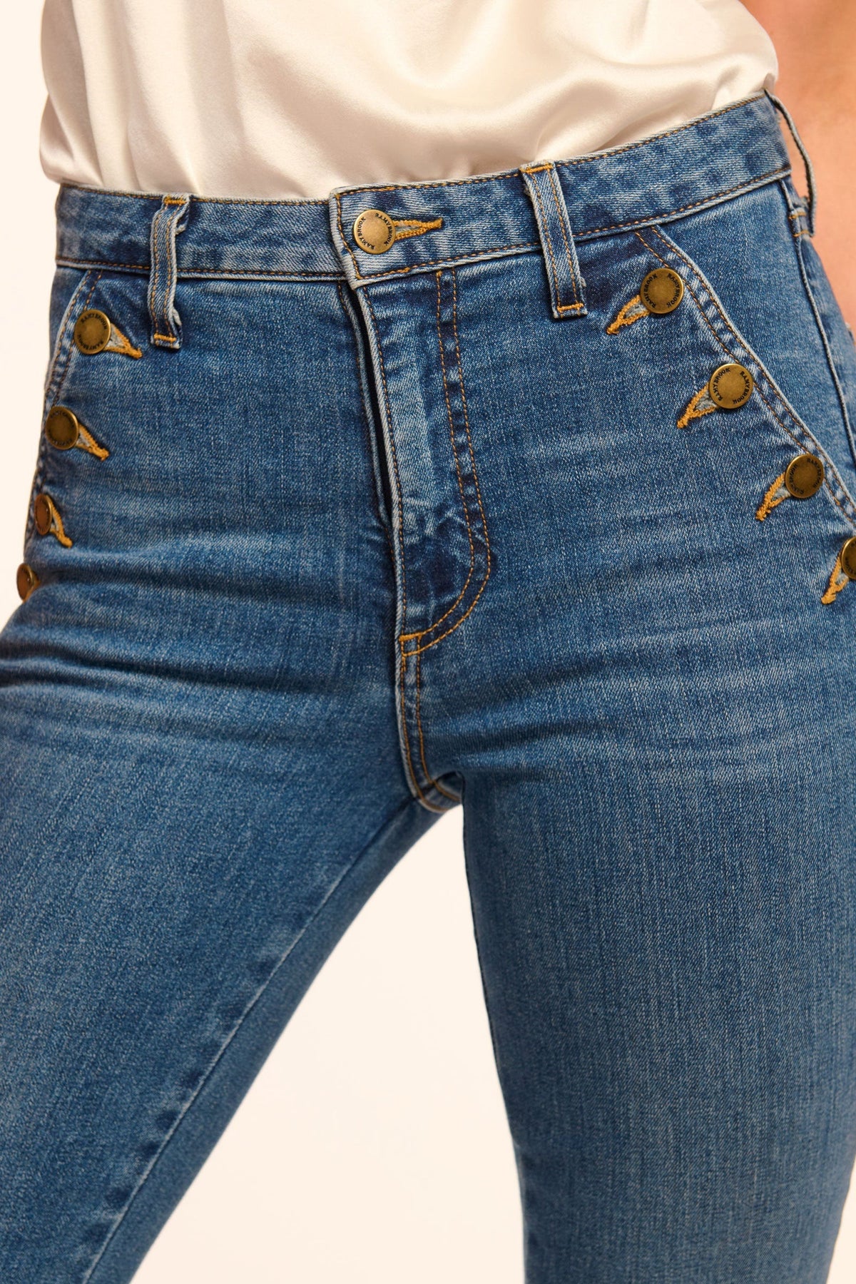 Helena High-Rise Flare Jean