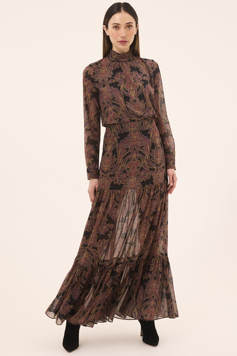 Mavi Skirt | Studded Flora