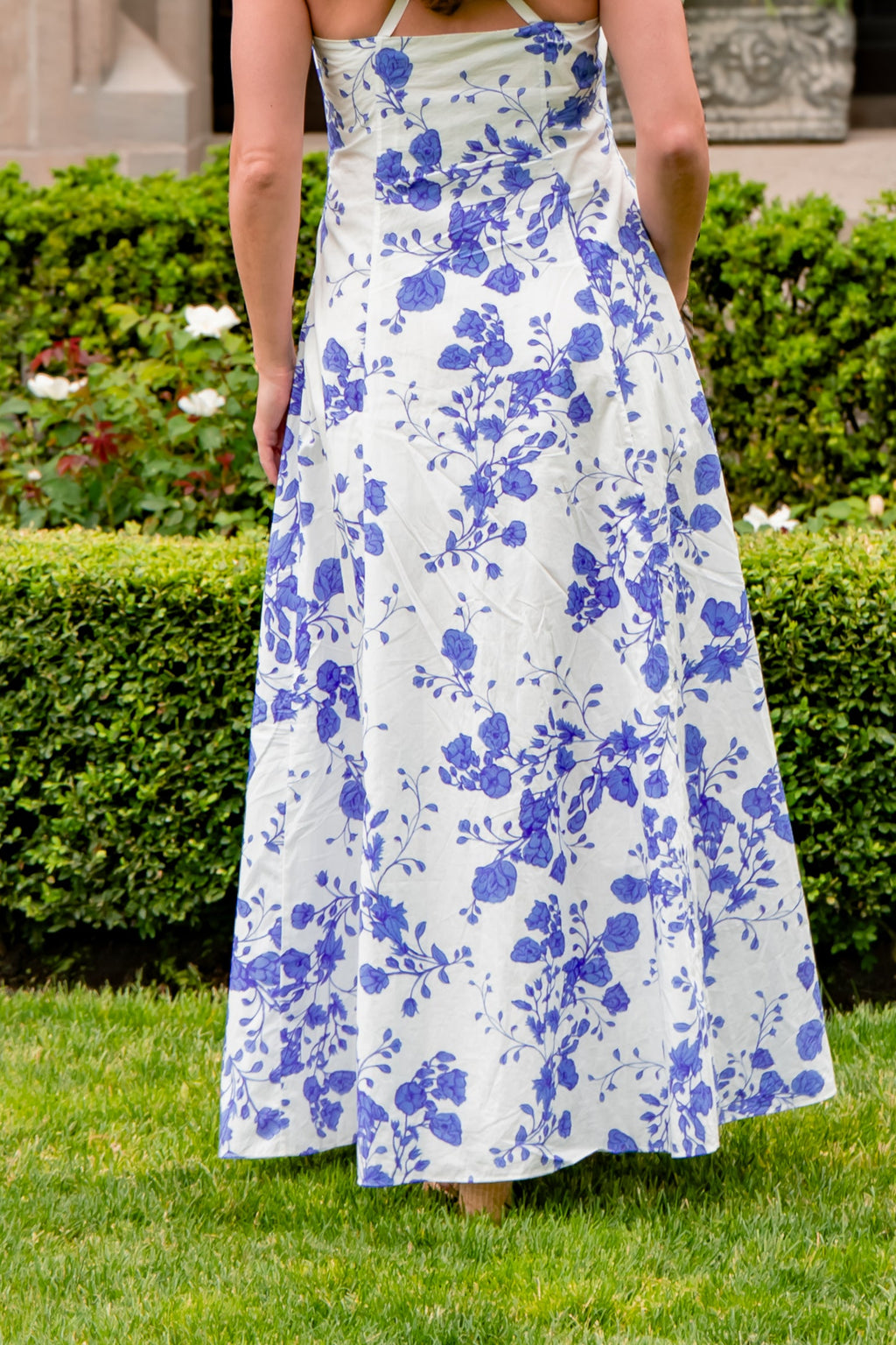 Monaco Dress - Wild Tulip Cornflower