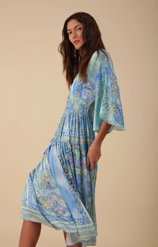 Hale Bob Kaylee Midi Dress