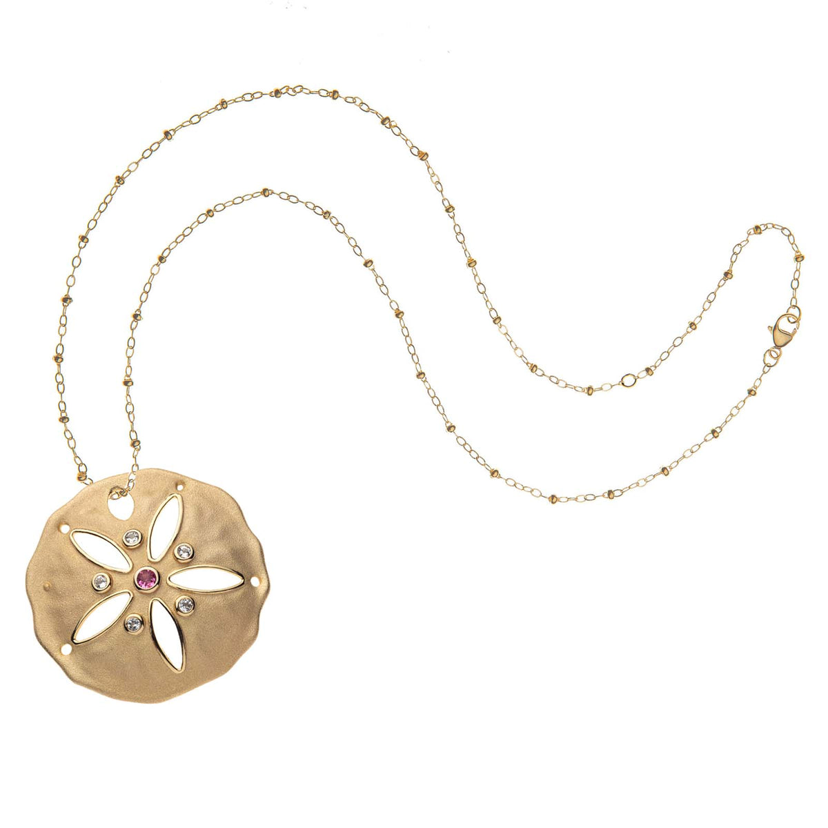 Jane Win STRONG Sand Dollar Pendant