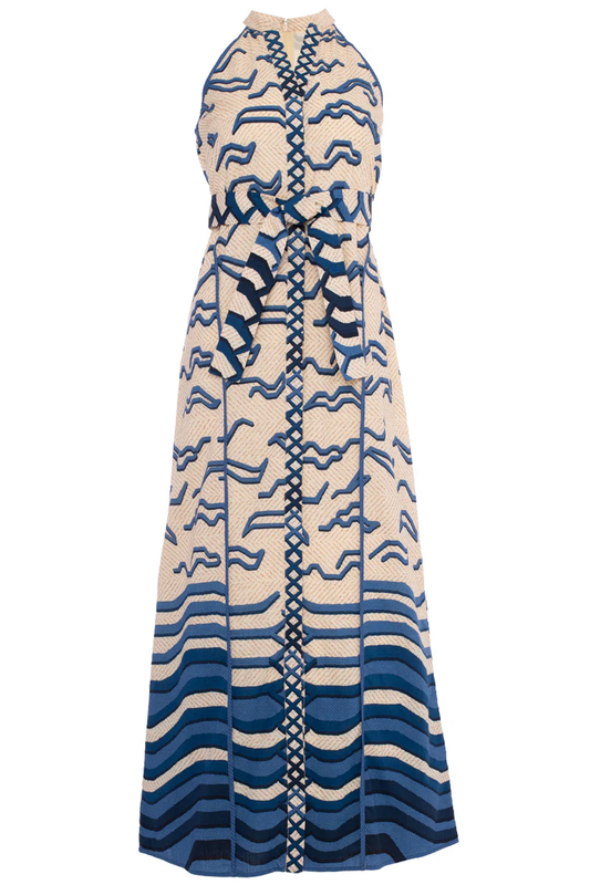 Azure Georgina Midi Dress