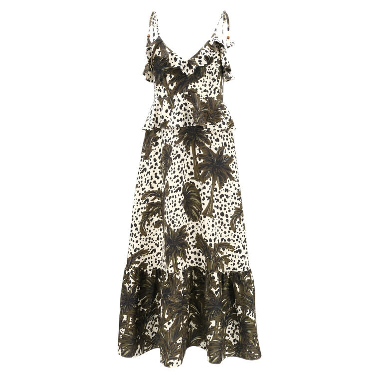 Hunter Bell Jamison Dress - Midnight Palm