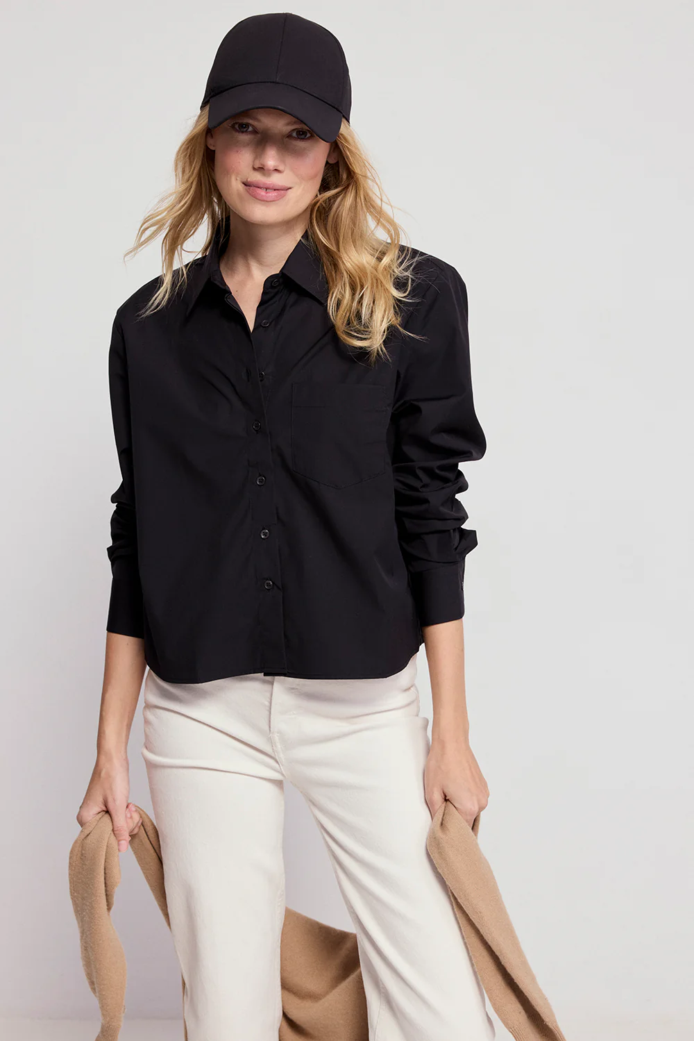 The Long Sleeve Boxy Crop