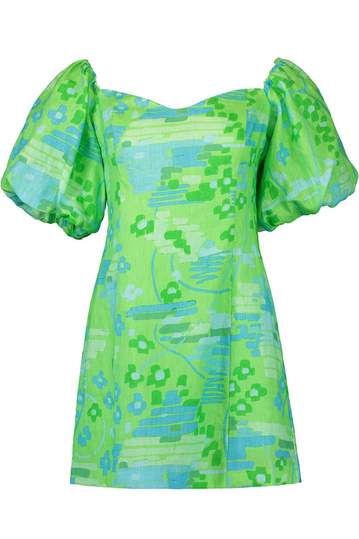 Rhode Linen Dali Dress in Electric Eden  *final sale*