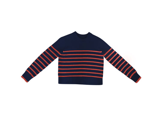 Tutto Knit Classic Stripe Sweater