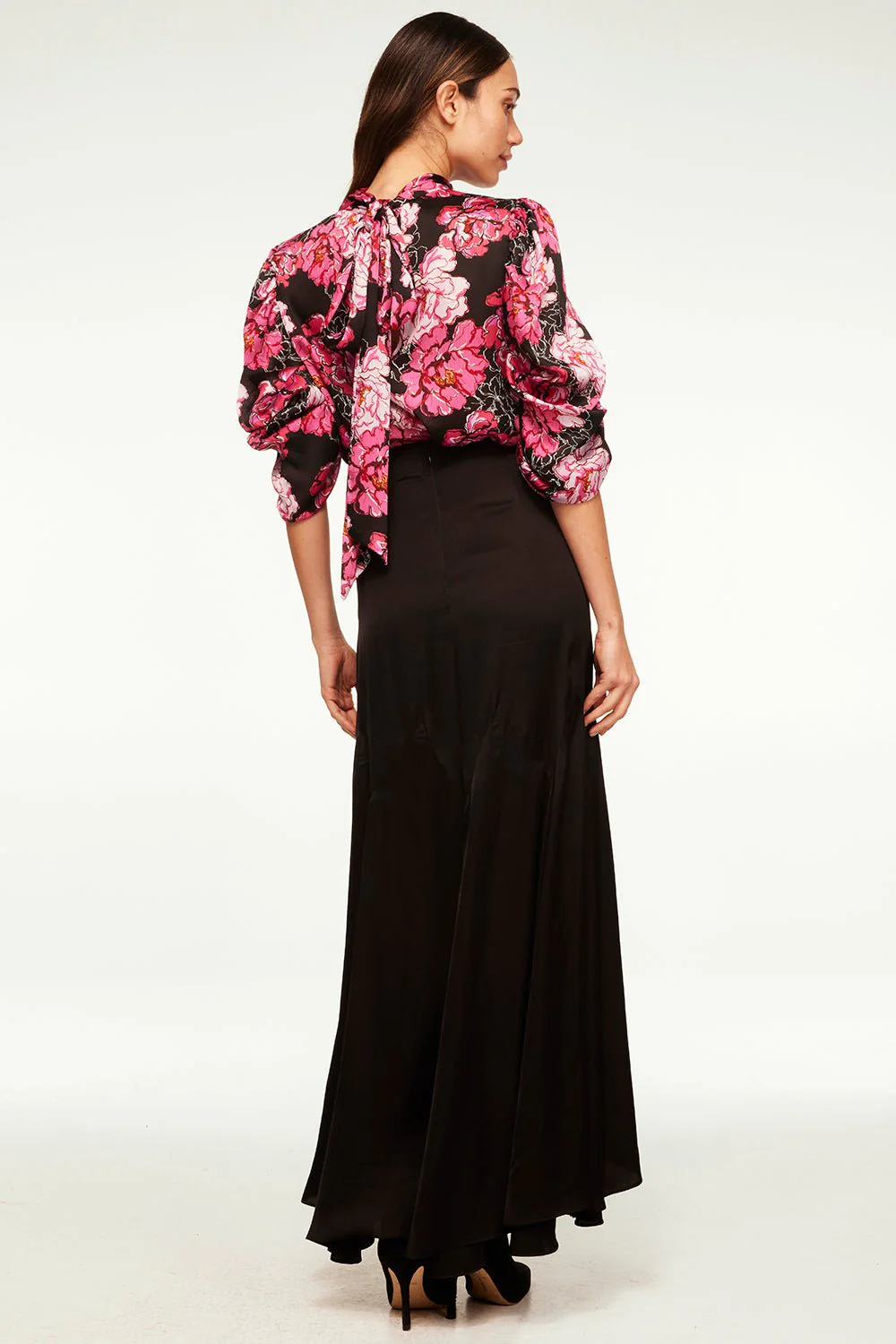 Misa Luella Top - Pink Peony