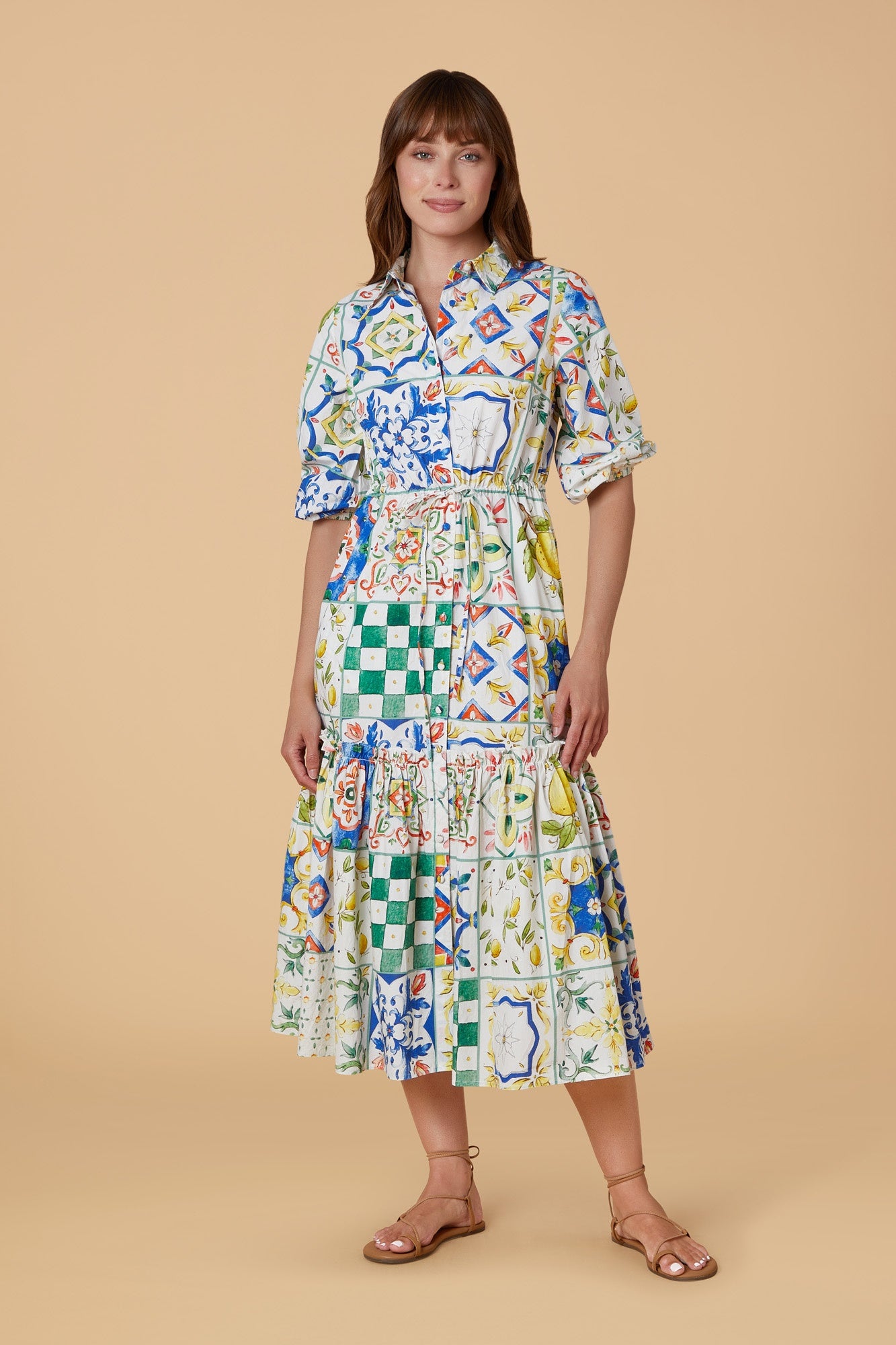 Grace Dress in Majolica