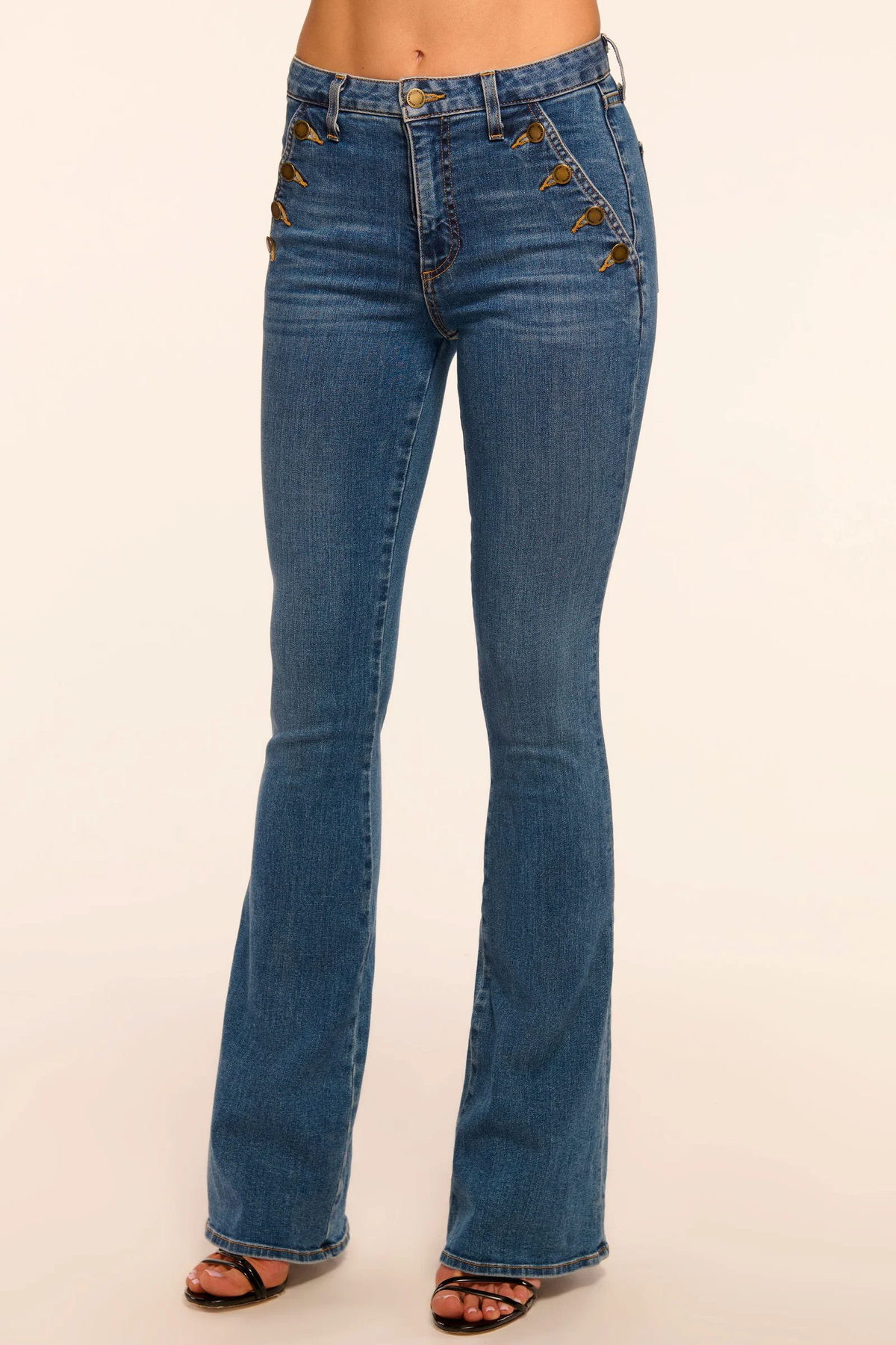 Helena High-Rise Flare Jean