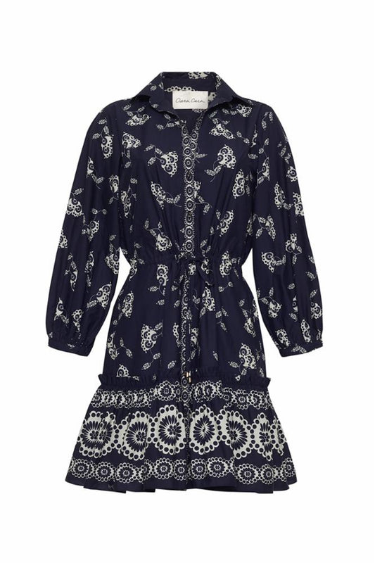 Robin Dress Floret Evening Blue