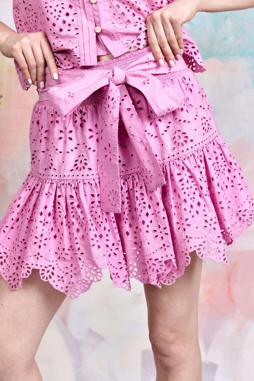 Ditsy Floral Flutter Strap Midi Dress