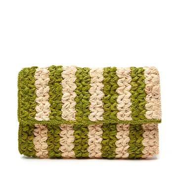 Remi Emerald Clutch