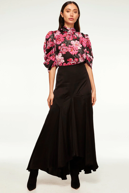 Misa Luella Top - Pink Peony