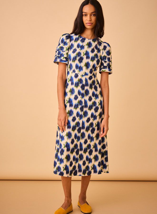 Hunter Bell Casey Dress - Ikat Rose