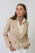 Chloe Nautical Stripe Sweater Dicky Jacket