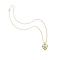PROTECT Hold My Heart Pendant 16-18" Classic Rolo Chain