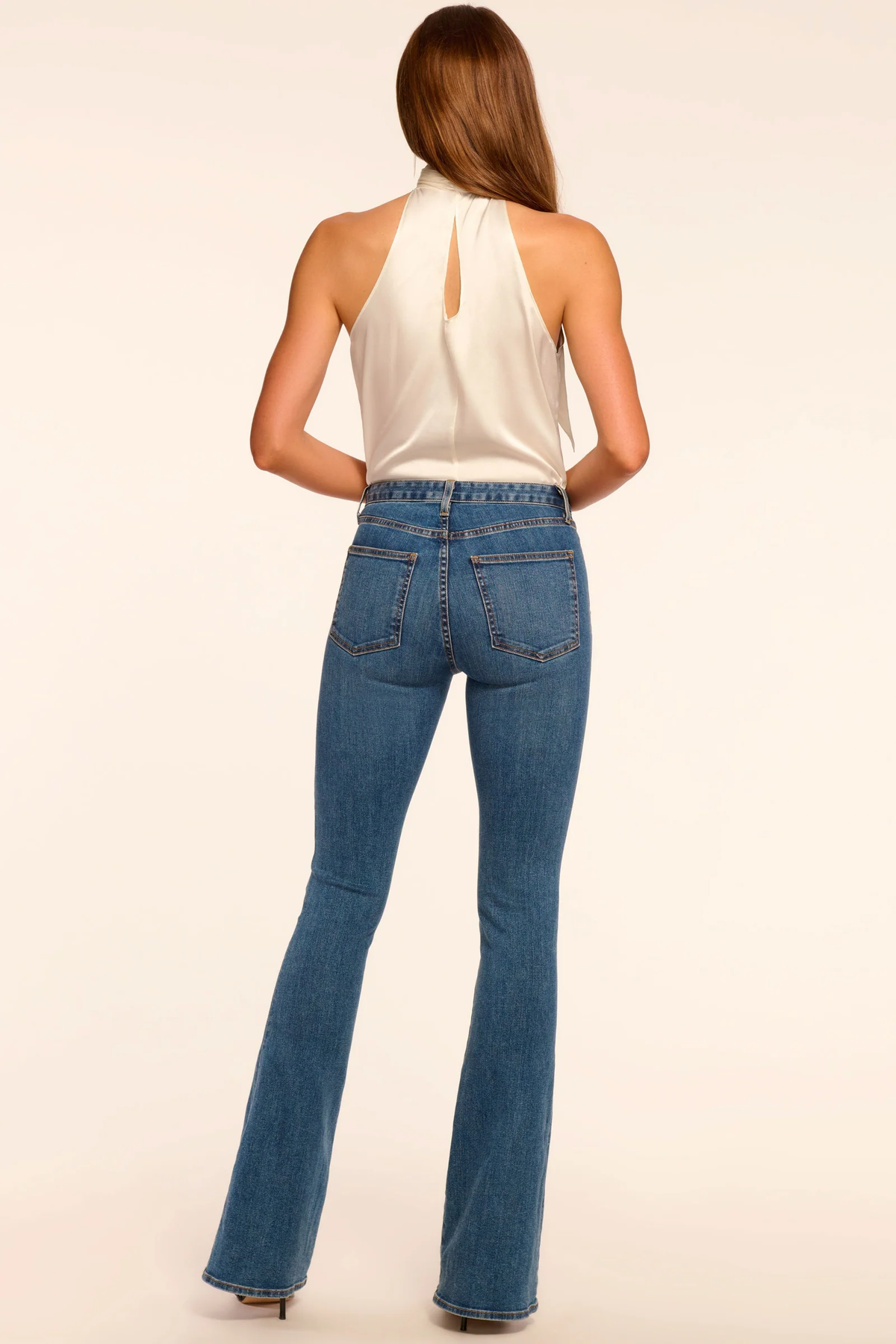 Helena High-Rise Flare Jean