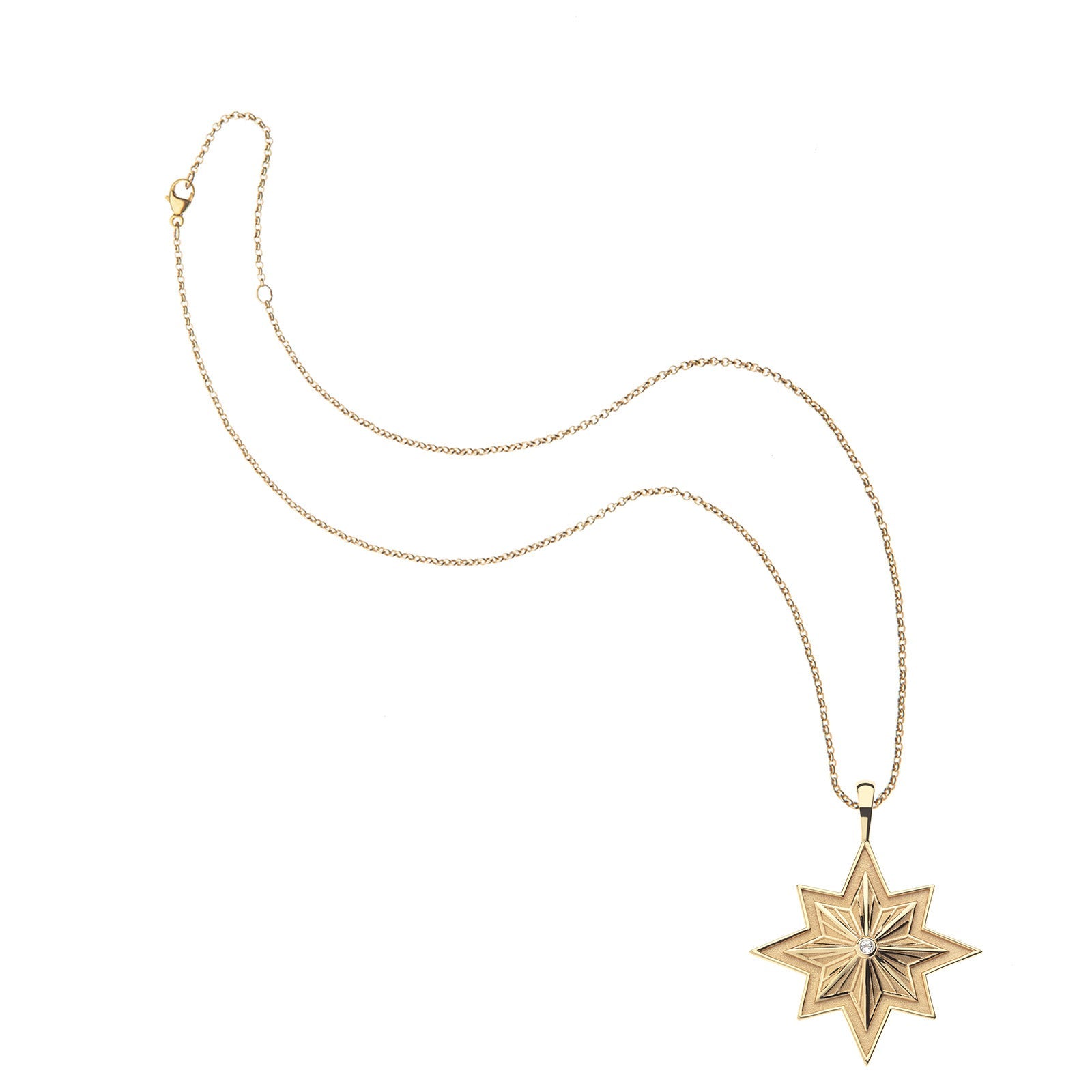 LUCKY Wish On a Star Embellished Pendant