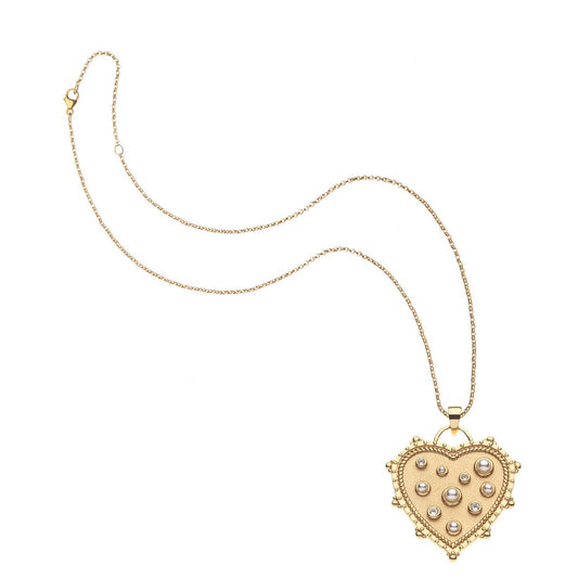 LOVE In The Air Pendant - 16-18" Classic Rolo Chain