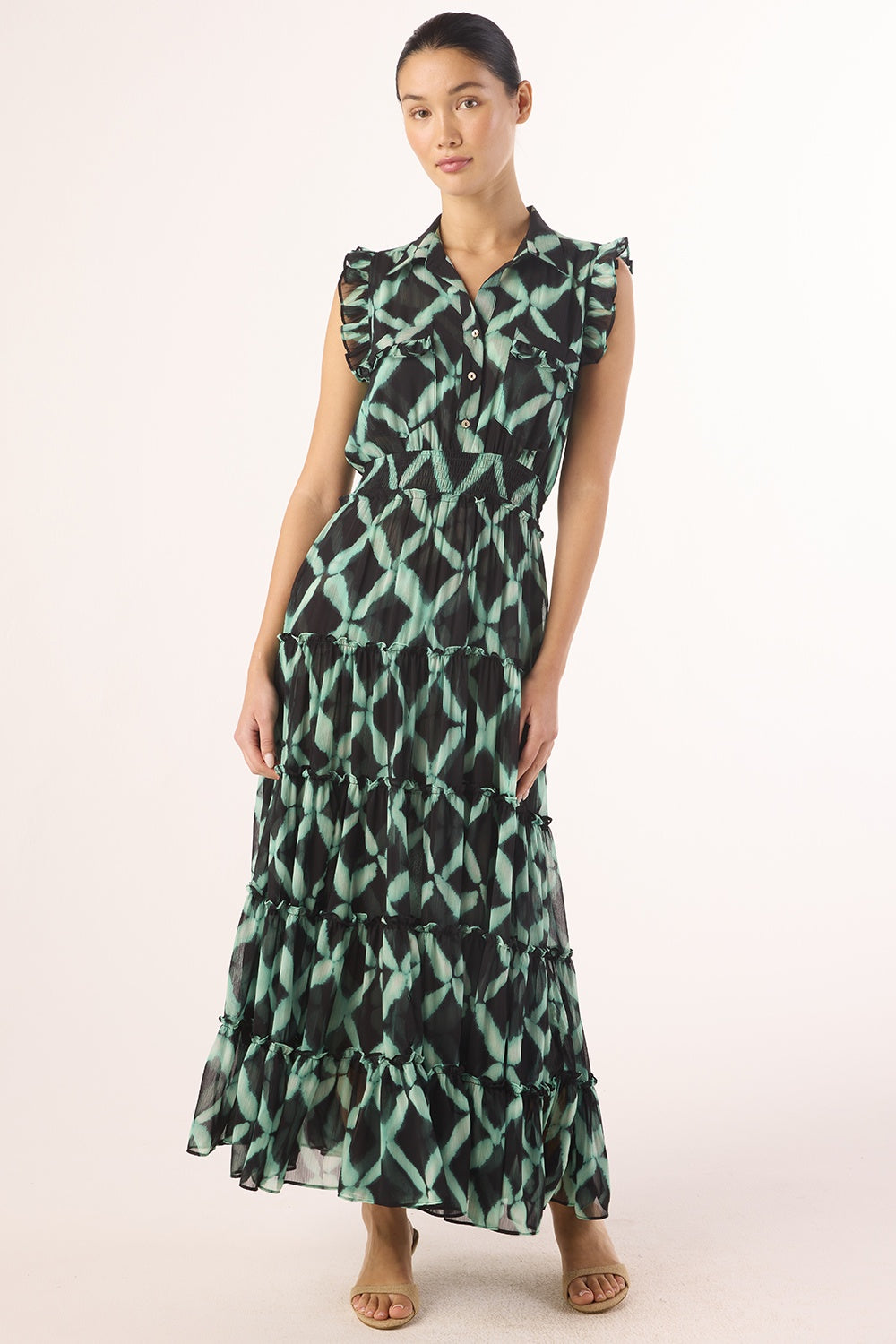 Trina Lattice Dress