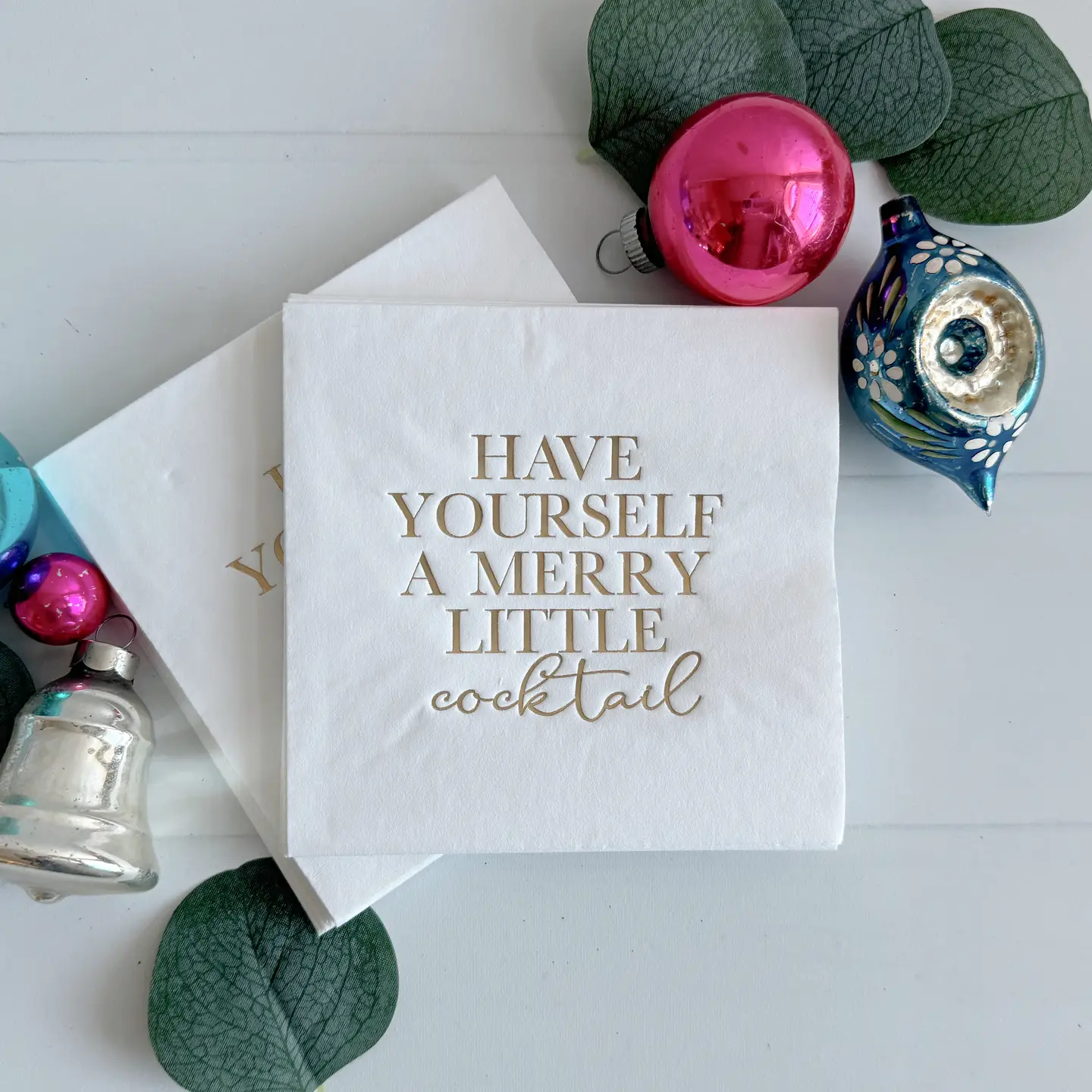 Have Yourself A Merry Little Cocktail Napkins