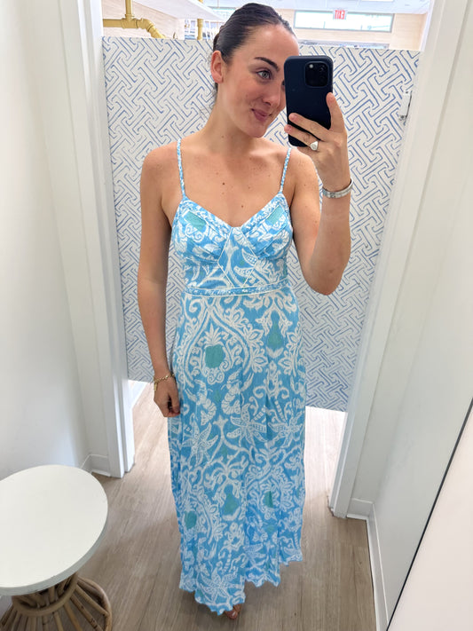 Sail to Sable x Poupette Cara Long Dress